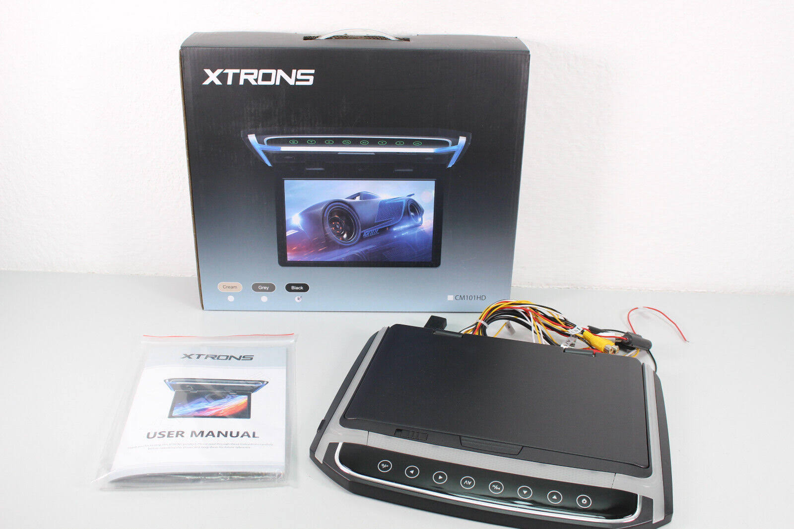 Xtrons 10.2 Inch Digital Tft Screen 1080p Video Car Overhead Player Roof Mounted Monitor Hdmi BJ_9GRKZPVK