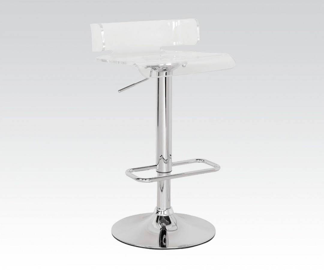 Acme Rania Adjustable Stool W/ Swivel Clear & VQ_TGF4IRK9