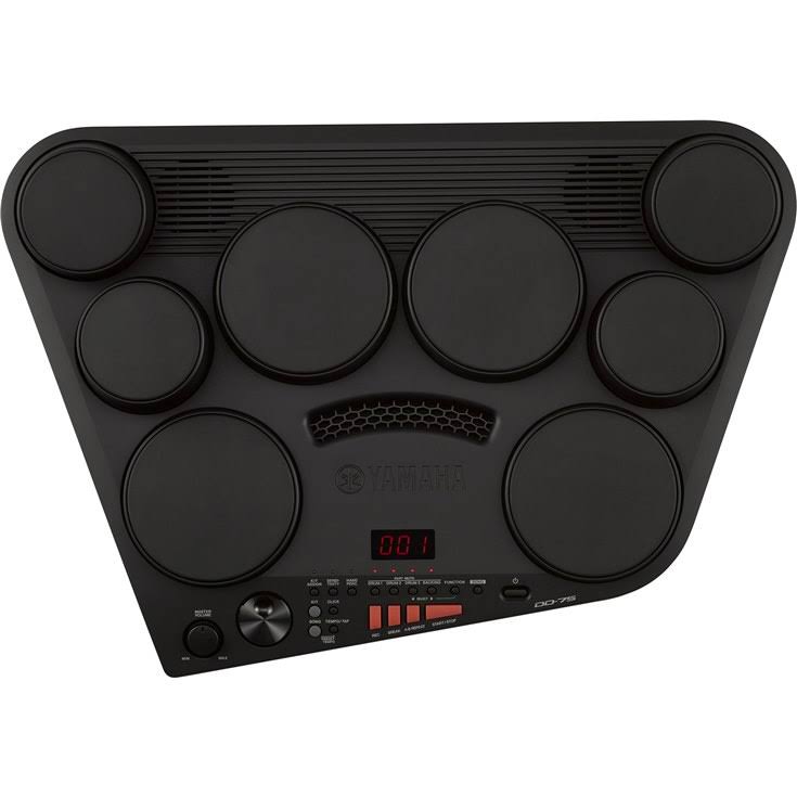 Yamaha Dd75ad Portable Digital Drums Package With 2 Pedals, Drumsticks - Power Supply MQ_SPFPYUAX