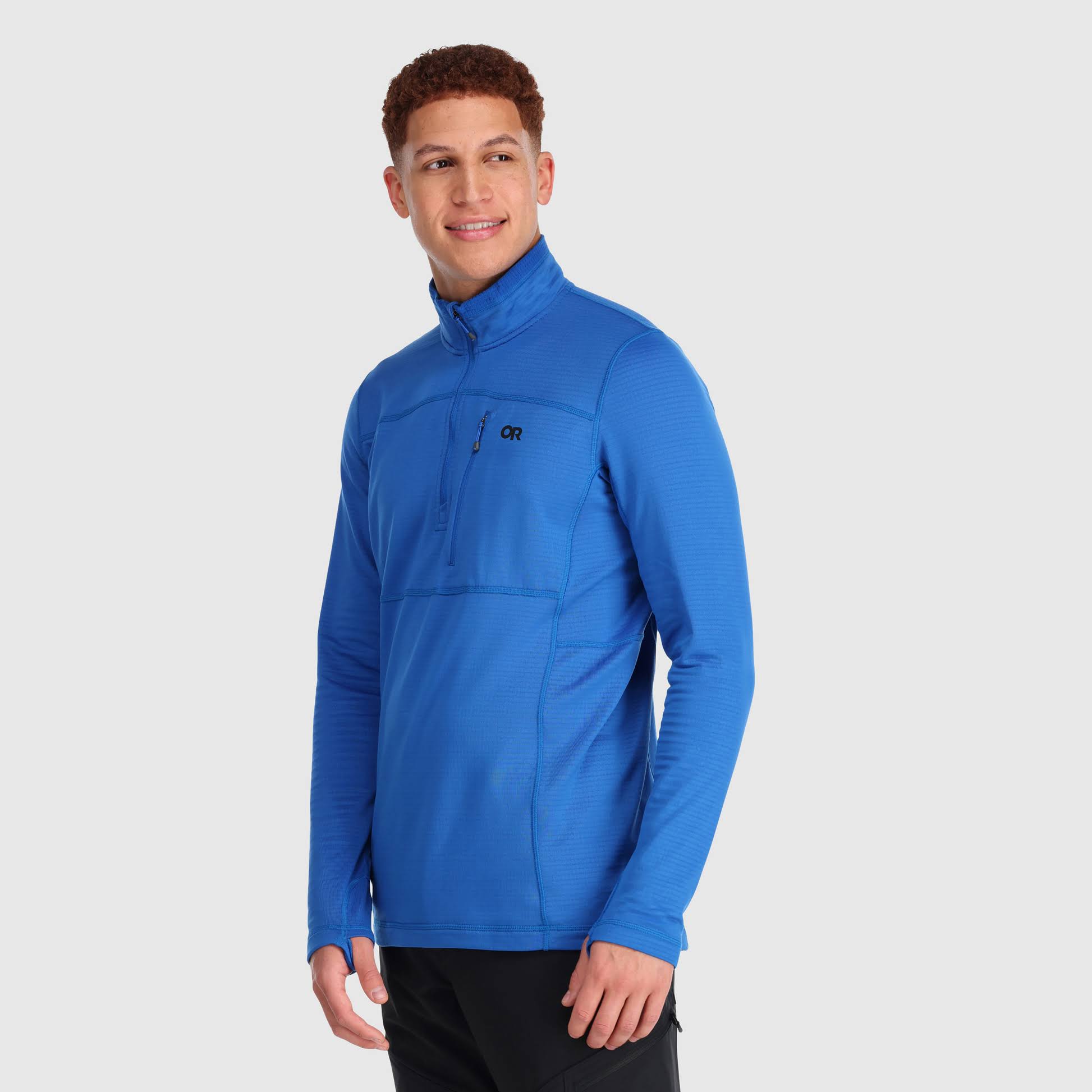 Outdoor Research Men's Vigor Quarter Zip-Large Classic AD_RMA2EMTB