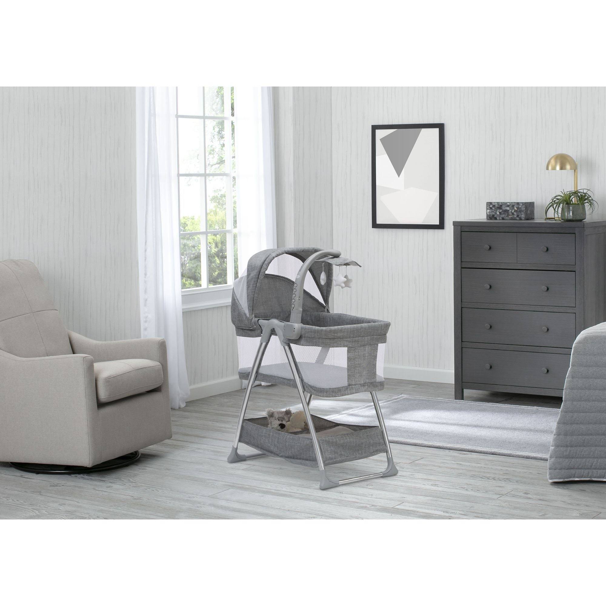 Simmons Kids City Sleeper Bassinet, Grey 2L_OGSYGCAG