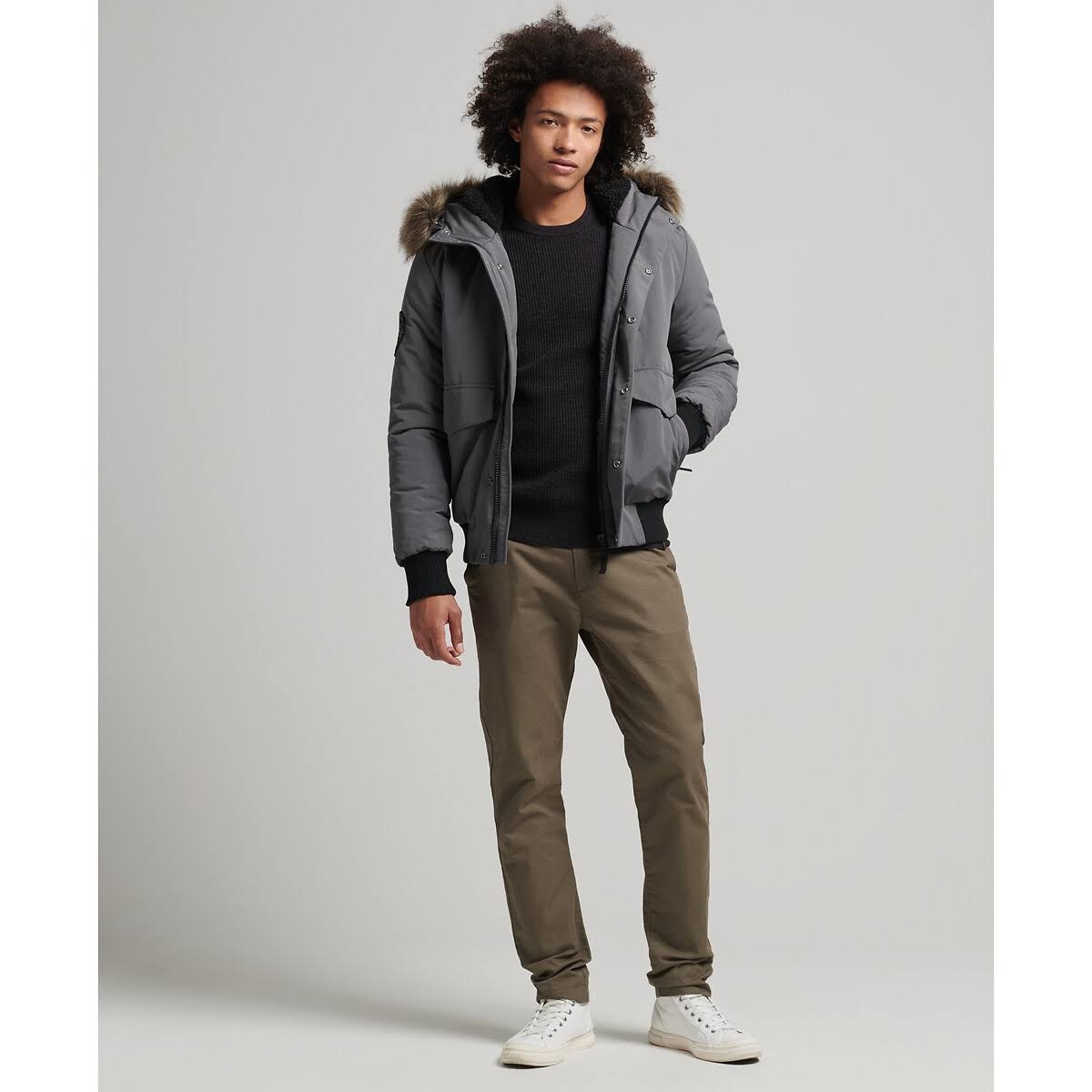 Superdry Everest Bomber Jacket, DG_O3WEOKUT