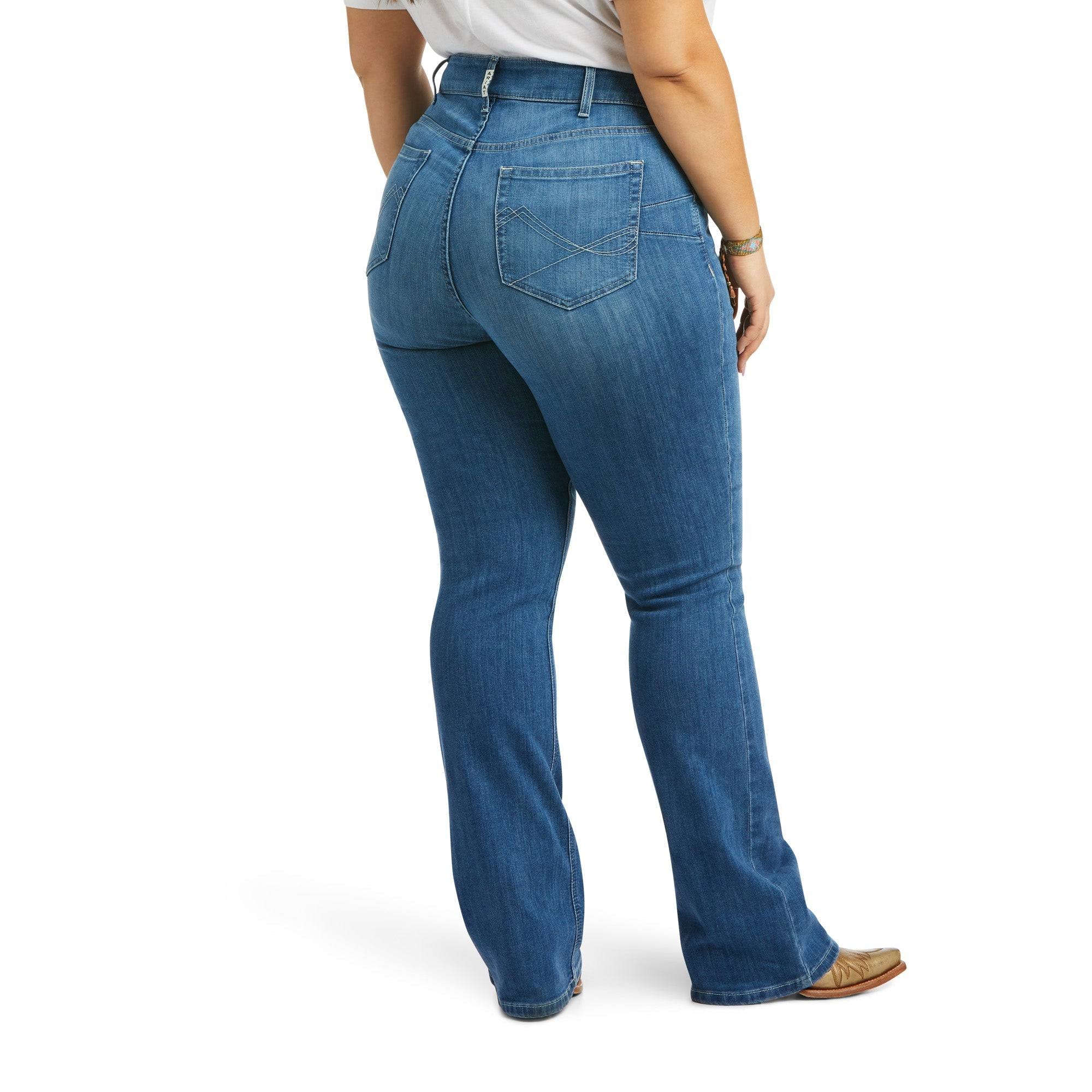 Ariat Women's R.E.A.L. Mid Rise Patricia Boot Cut Jean 33 / 1F_FDSICBZS