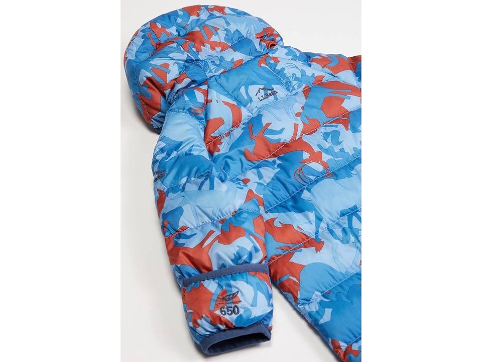 L.L.Bean Ultralight 650 Bunting Print (Infant) Jumpsuit & Rompers One Piece Rust Orange Animal Camo : 3-6 NU_SWYS29II