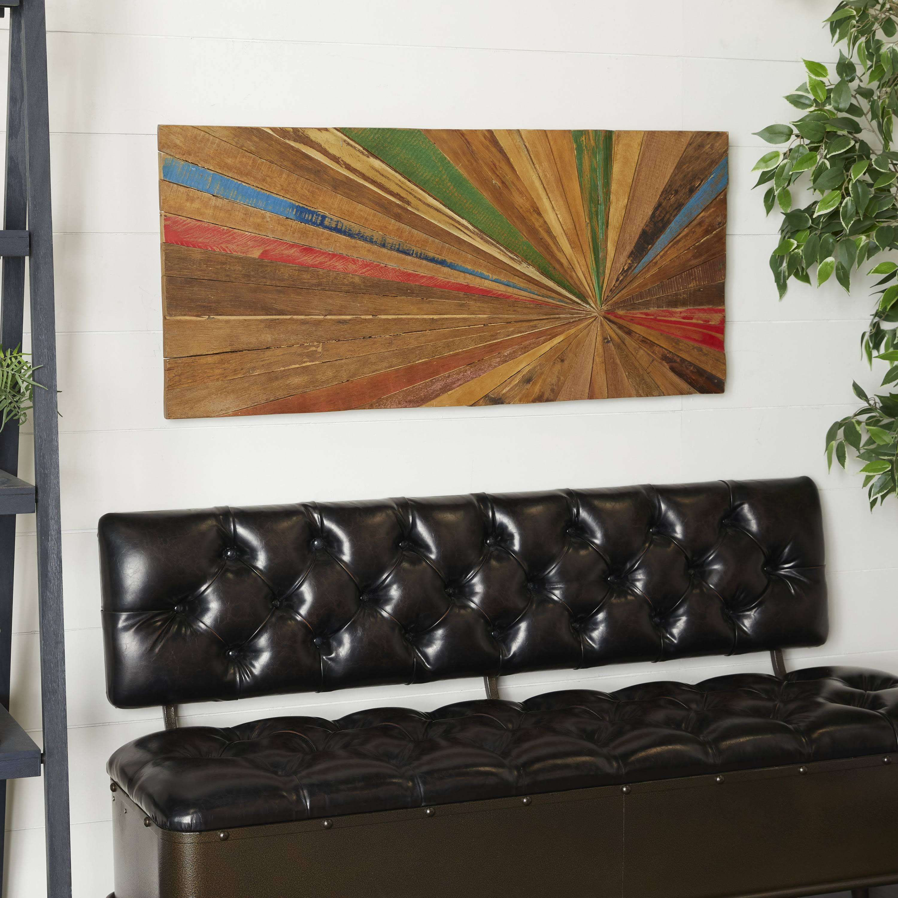 Wood Abstract Wall Decor 39W XO_NZAZOKFA