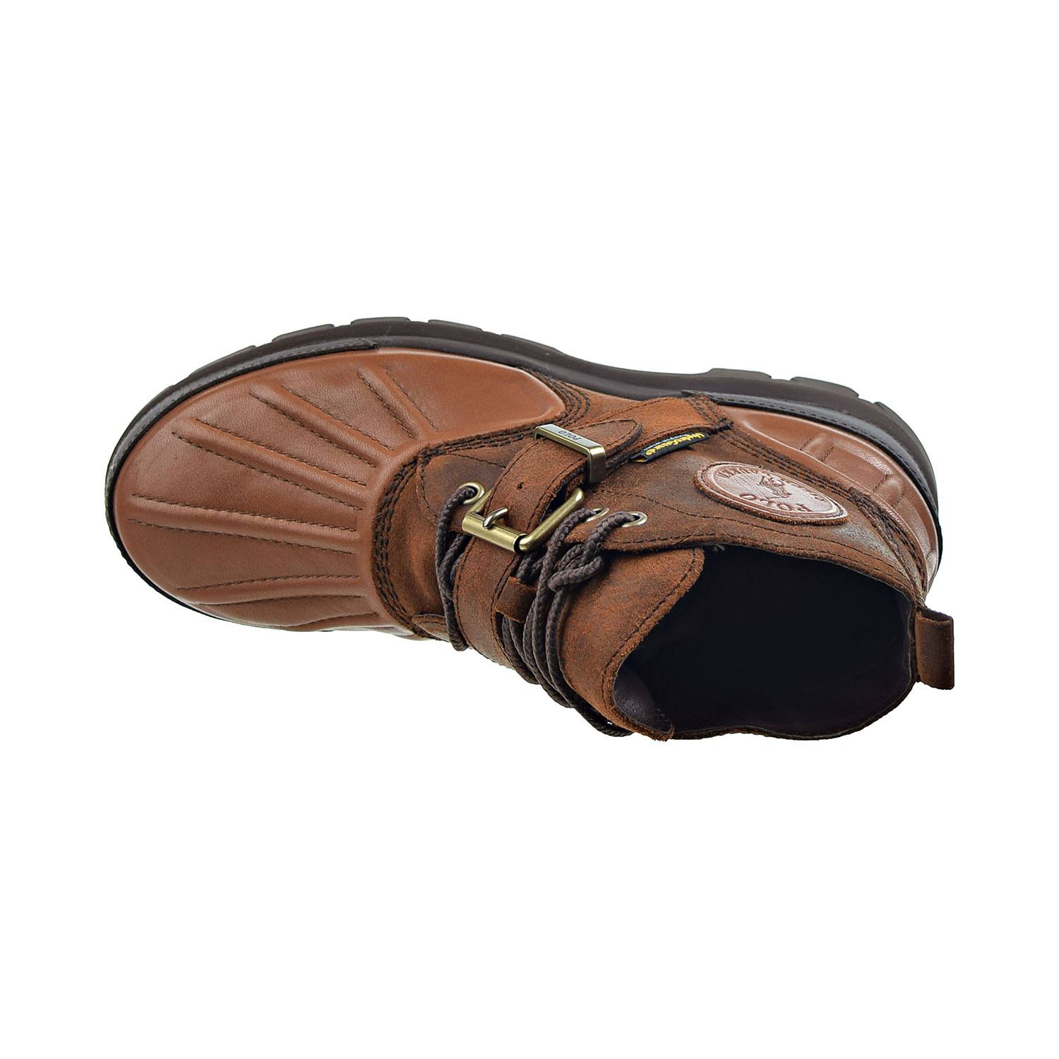 Ralph Lauren Men's Oslo Low Waterproof Leather-Suede Boot - Size 9.5 In Polo LG_UOYW2OAO