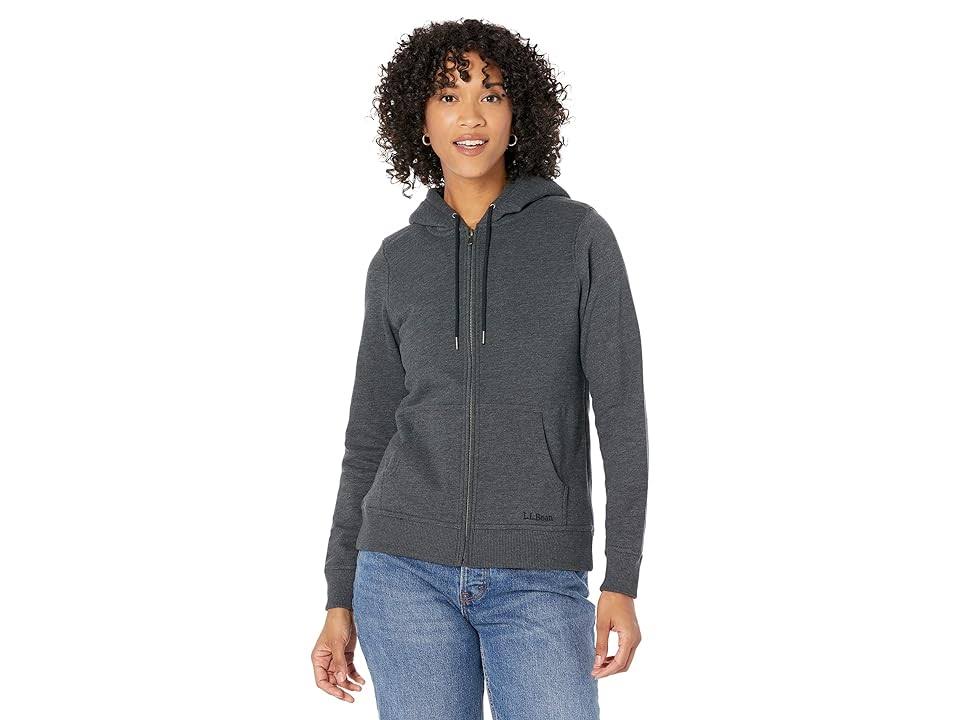 L.L.Bean 1912 Sherpa-Lined Hoodie Women's Clothing Charcoal Heather : GN_VB8WHV5H