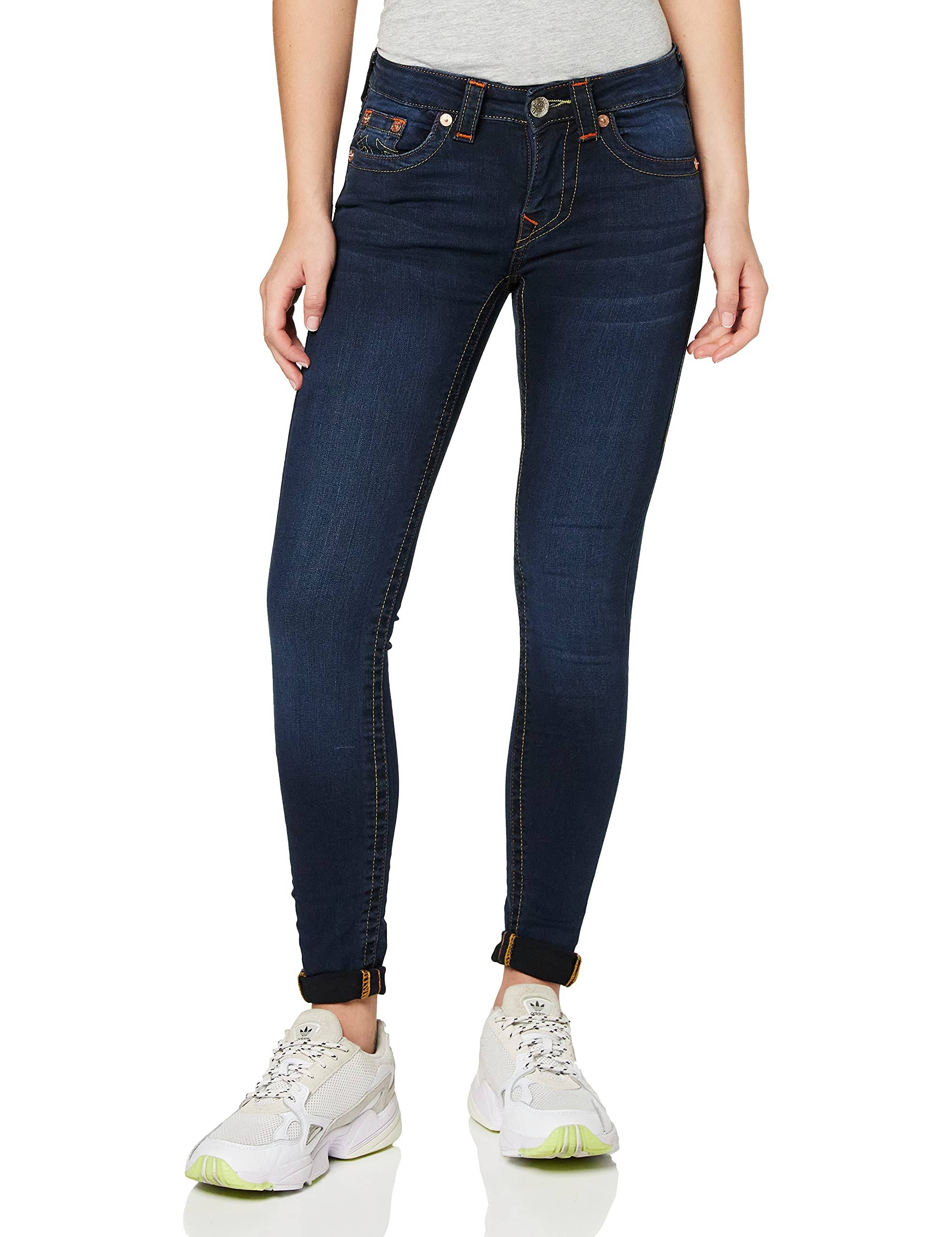 True Religion Women's Jennie Curvy Skinny Jeans - Indigo Upgrade - Size 9R_TCJ1BA75