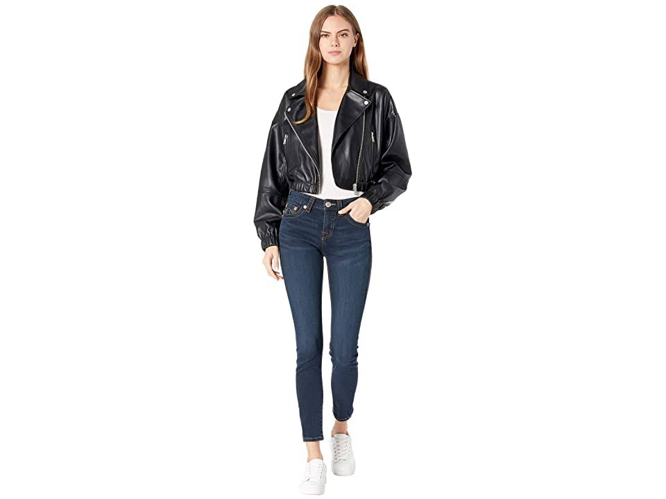 True Religion Women's Jennie Curvy Skinny Jeans - Indigo Upgrade - Size 9R_TCJ1BA75