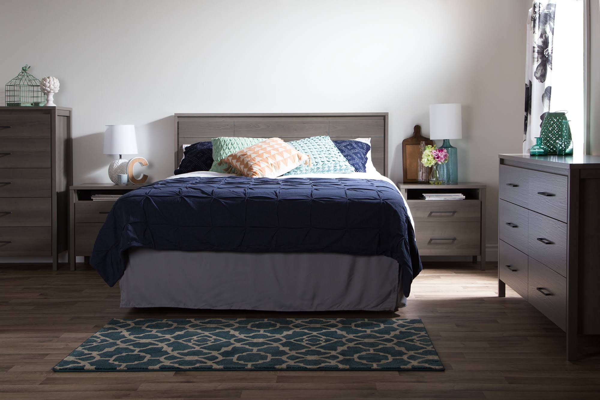 South Shore Gravity 6 Drawer Double Dresser Gray IF_JZYPEELS