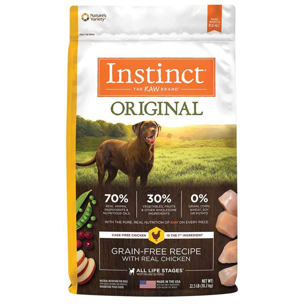 Instinct Original Real Chicken Recipe Grain-Free Dry Dog Food - 22.5 Lb. OO_ABJRMGSV
