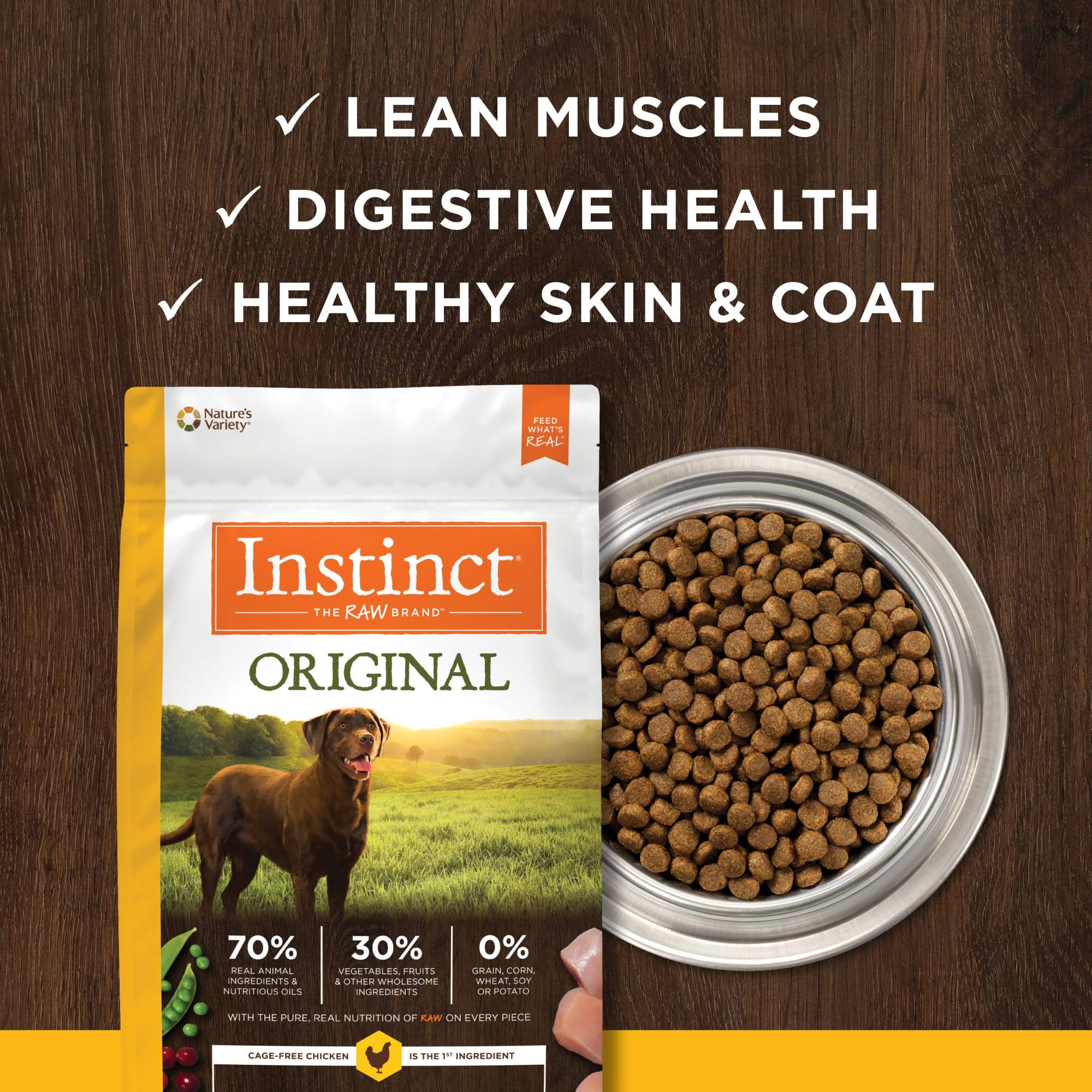 Instinct Original Real Chicken Recipe Grain-Free Dry Dog Food - 22.5 Lb. OO_ABJRMGSV