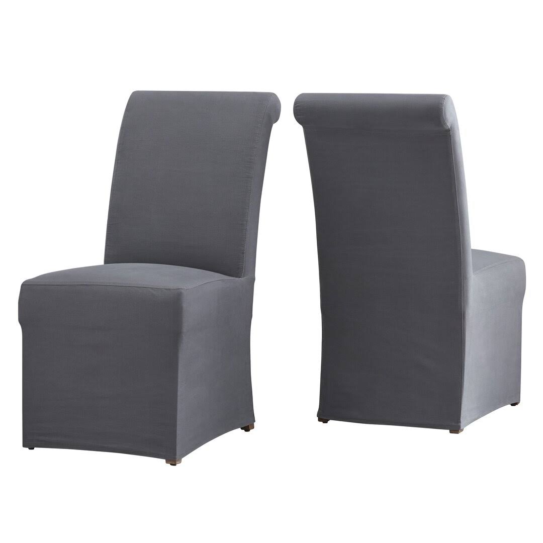 Burbury Cotton Upholstered Parsons Chair (Set Of 2) Birch Lane Upholstery Color: LR_5FJXKIAM