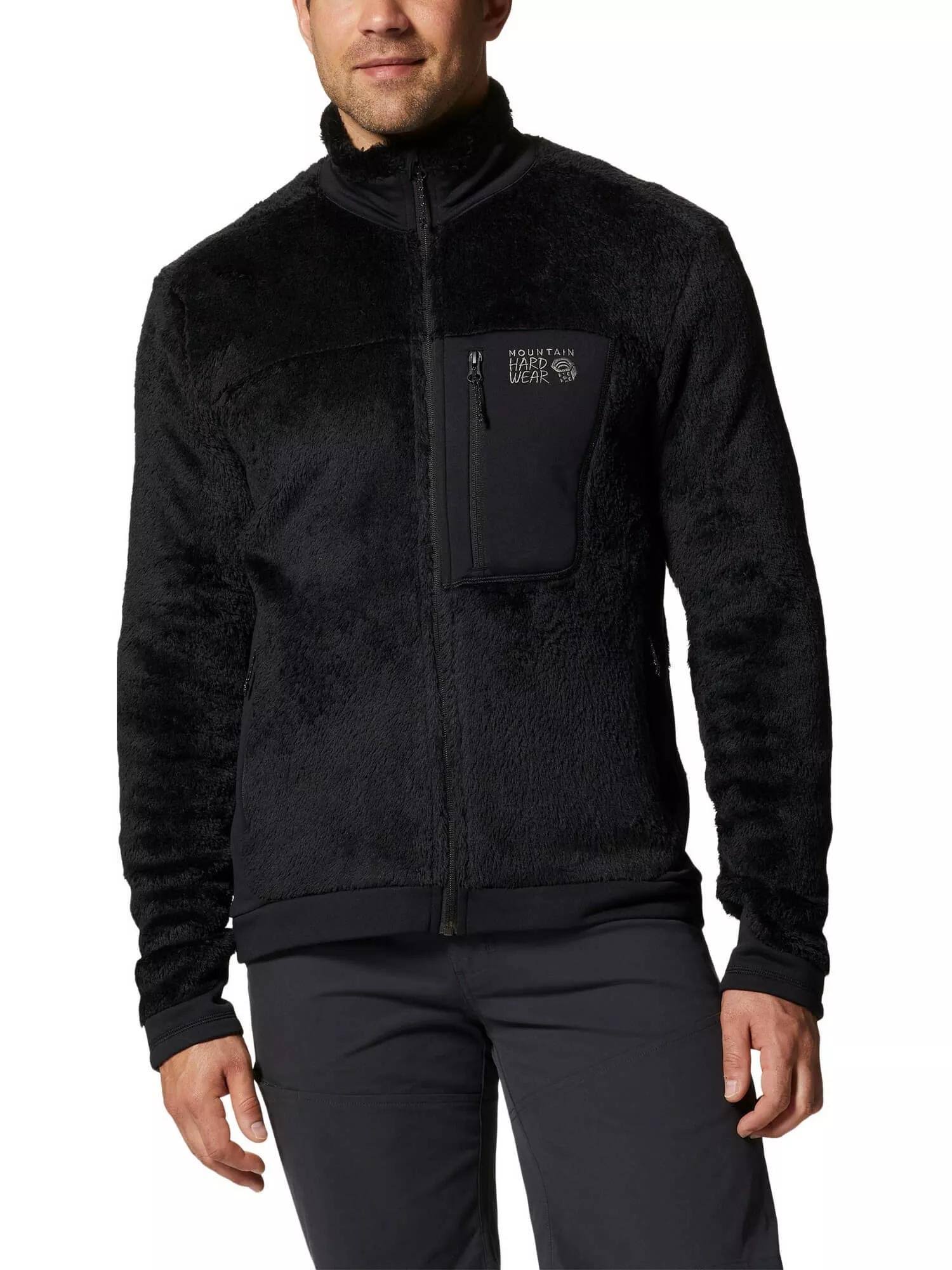 Mountain Hardwear Men's Polartec High Loft Jacket - Black (L) OU_WNEX6IPO