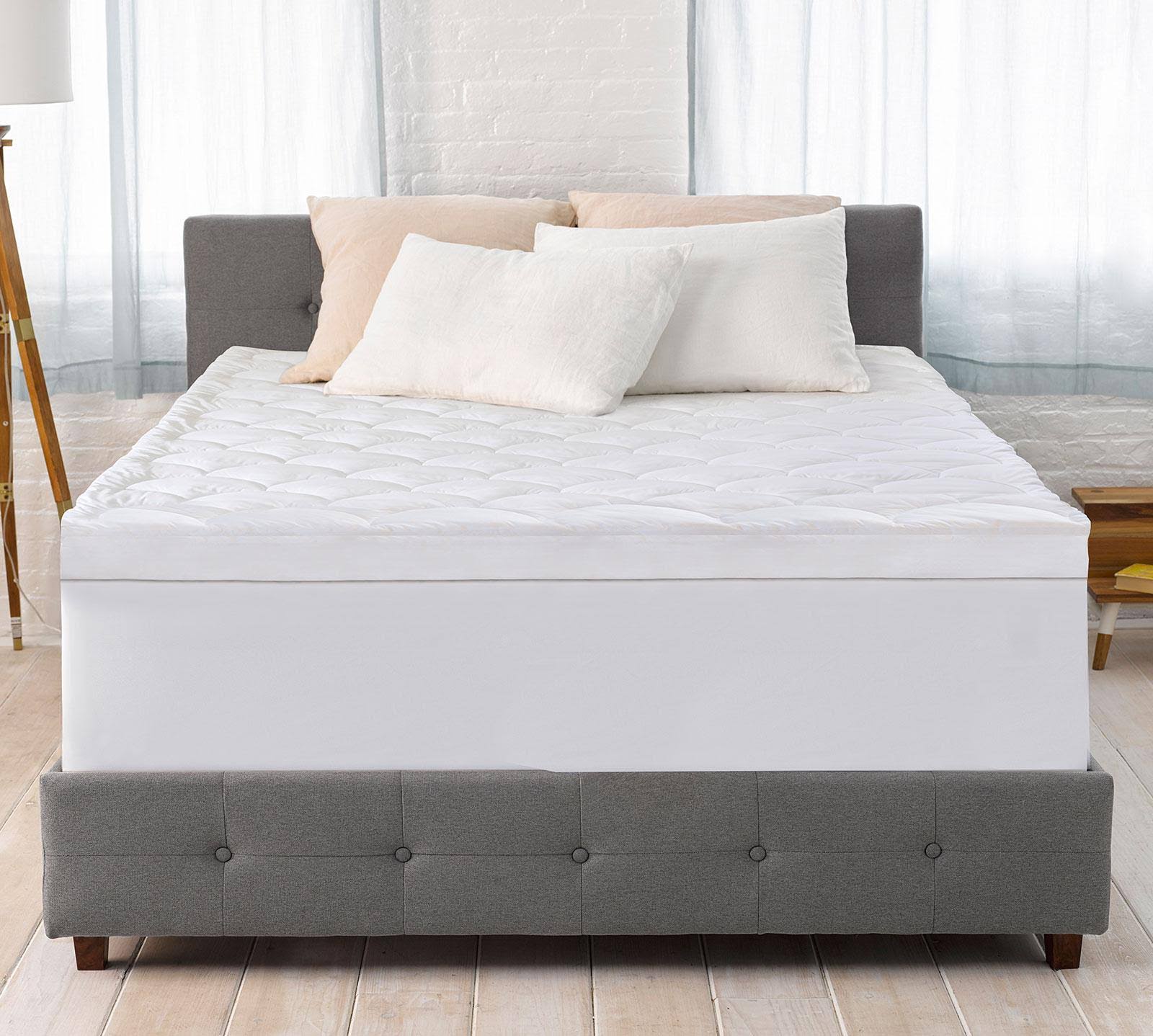 Serta 980026835 4 Pillow-Top And Memory Foam Mattress Topper - WV_FSU6CNB9