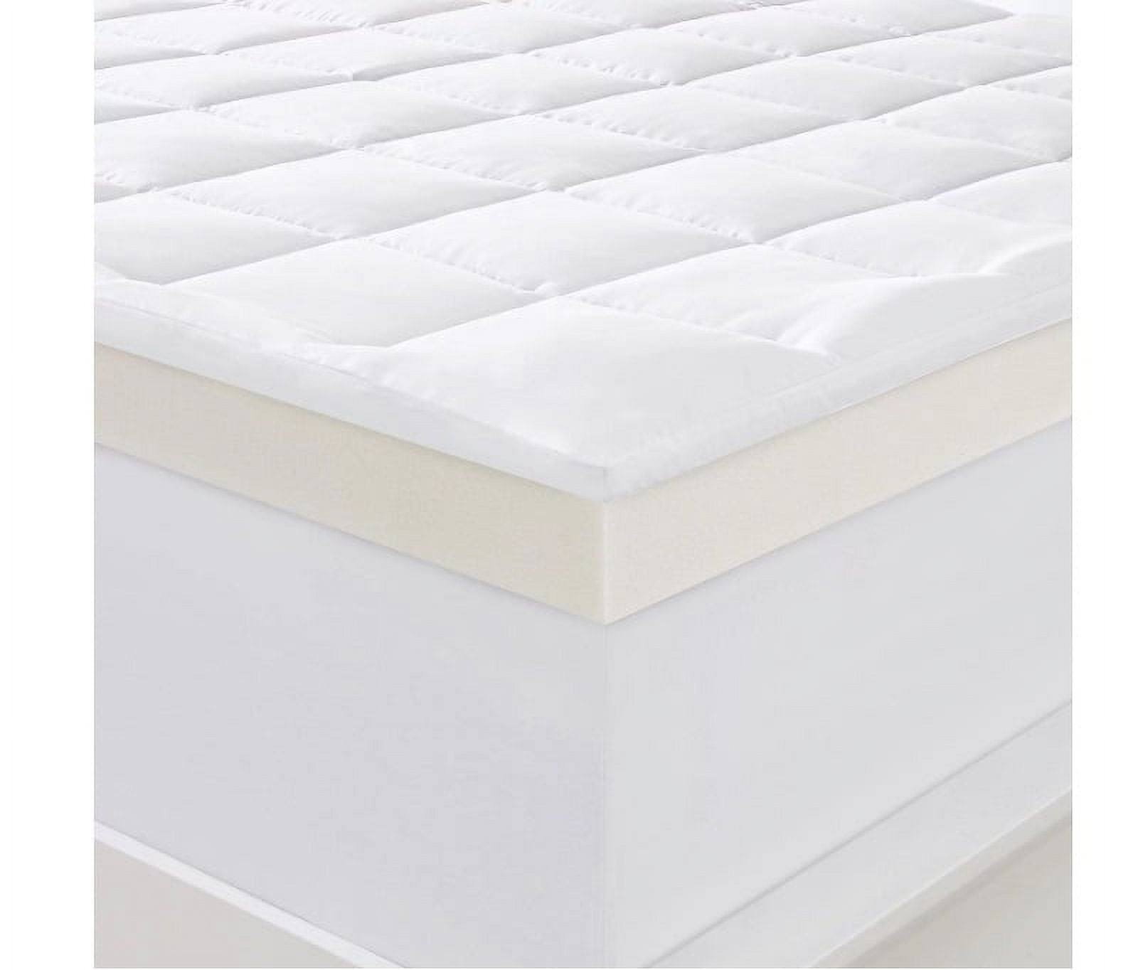 Serta 980026835 4 Pillow-Top And Memory Foam Mattress Topper - WV_FSU6CNB9