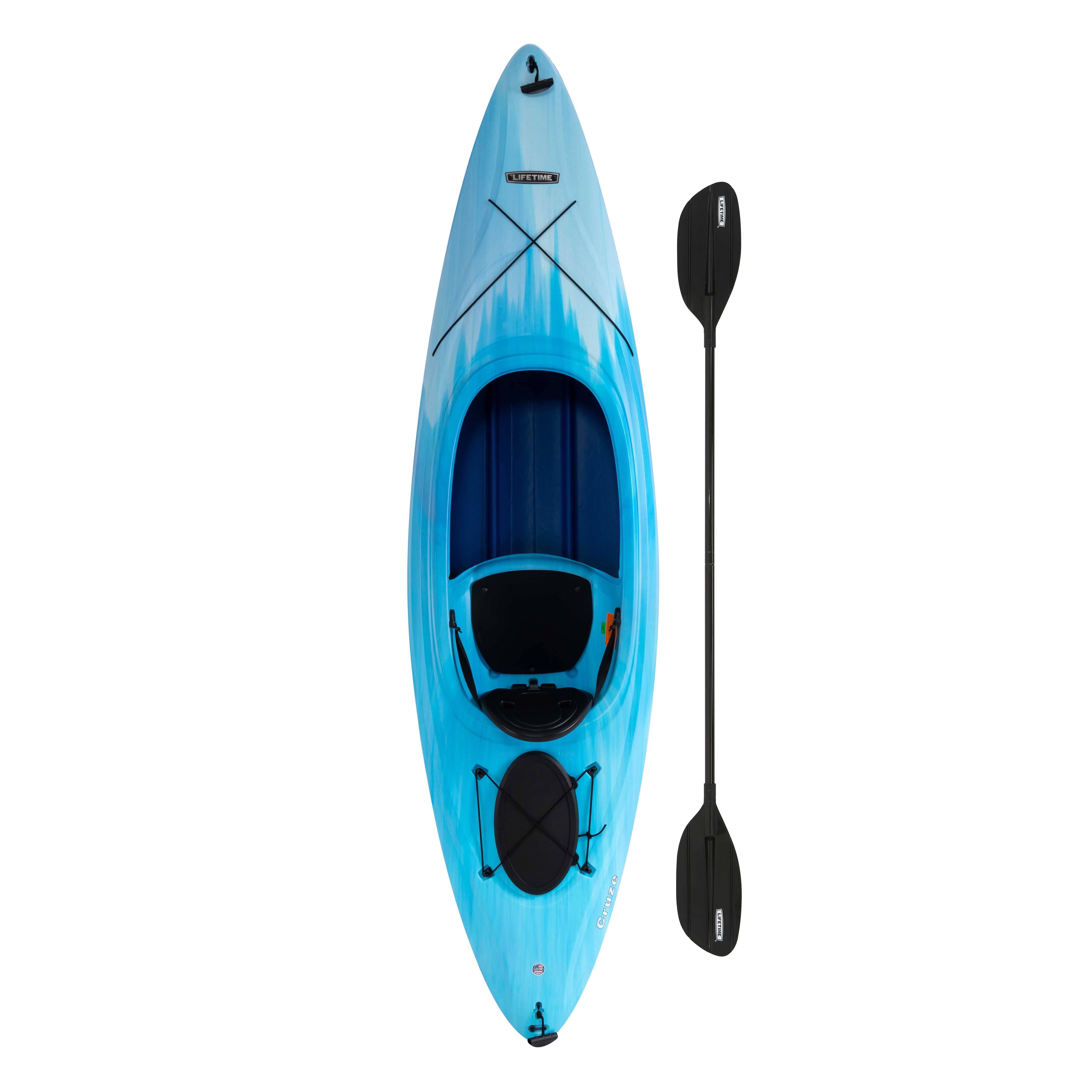 Lifetime Pacer 8 Ft Sit-In Kayak (Paddle Included), 91032, K1_7ONRT4Q2