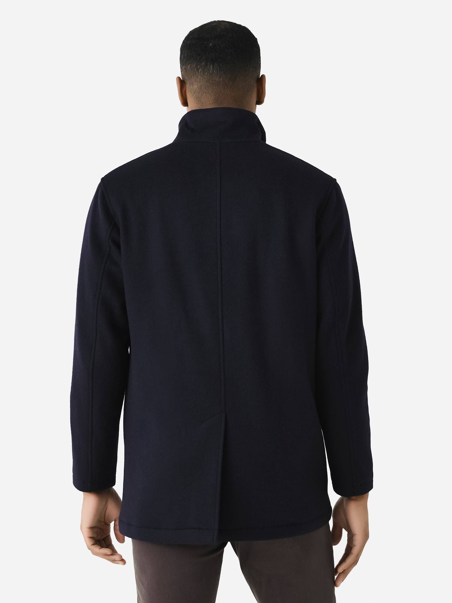 Peter Millar Crown Men's Crown Flex Fleece City Coat, Xl / Navy | St. Bernard 99_2URZT5V7