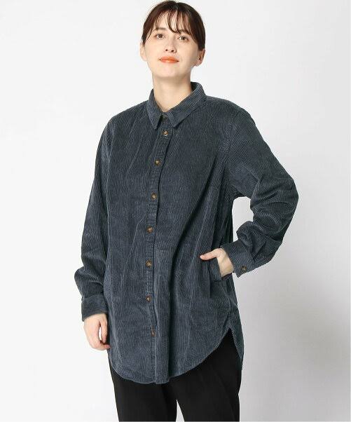 Women's Comfort Corduroy Relaxed Tunic Saddle Extra Large | L.L.HH_CPJHWOLF