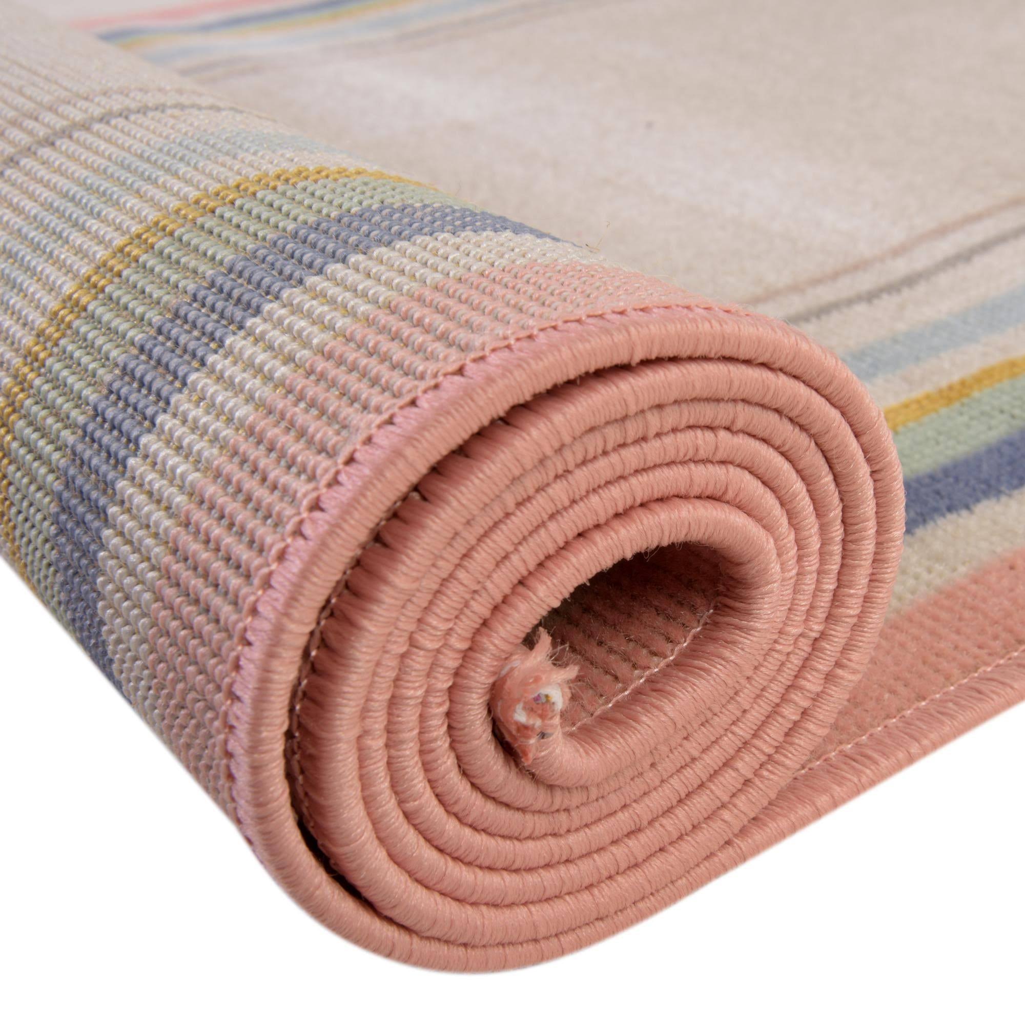 Ivory 8' 0 X 10' 0 Lotus Oval Area Rug | Unique DU_Y4UEDDW0