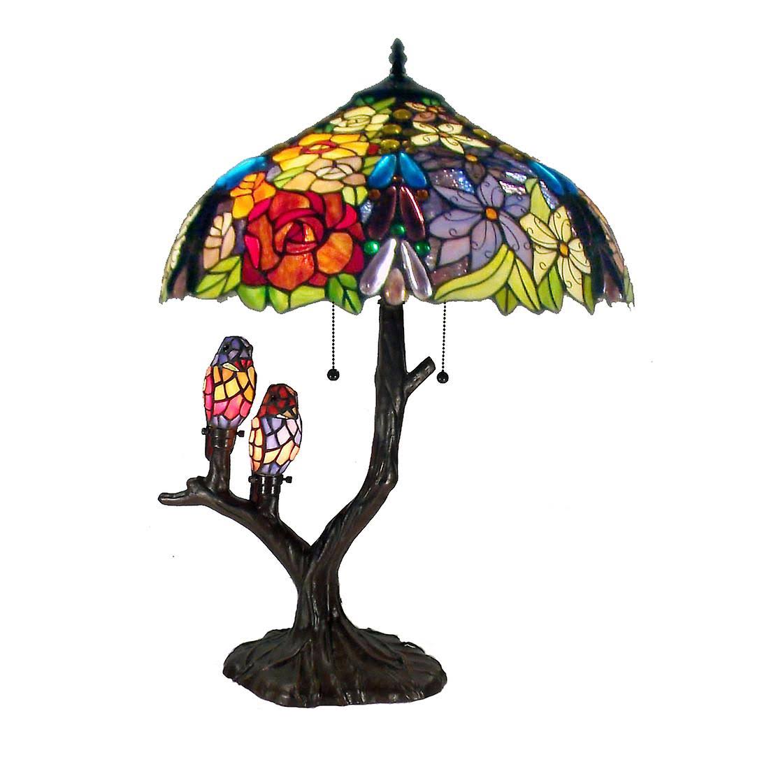 Warehouse Of Tiffany Sarah Camille Table Lamp, HK_CGJDCLE0