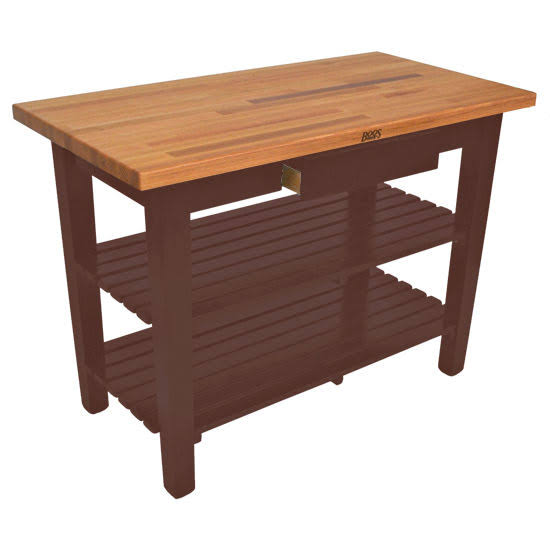 John Boos Oc3625-Bn Oak Work Table 36x25x1-1/2 Barn V7_QX3QSEEW
