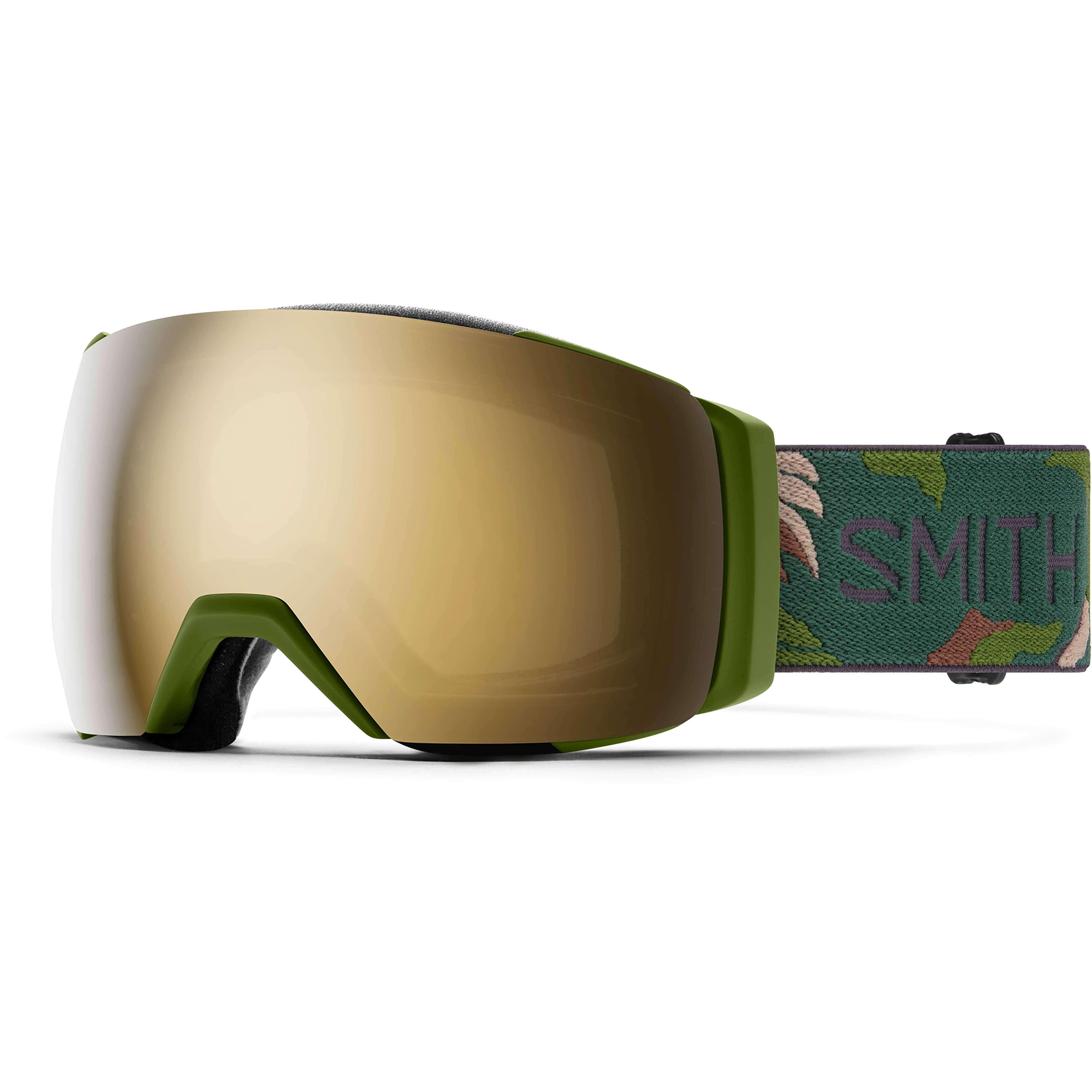 Smith I/O Mag Xl Chromapop Goggles In Olive Plant Camo / Sun Black TL_2NLAN2CW