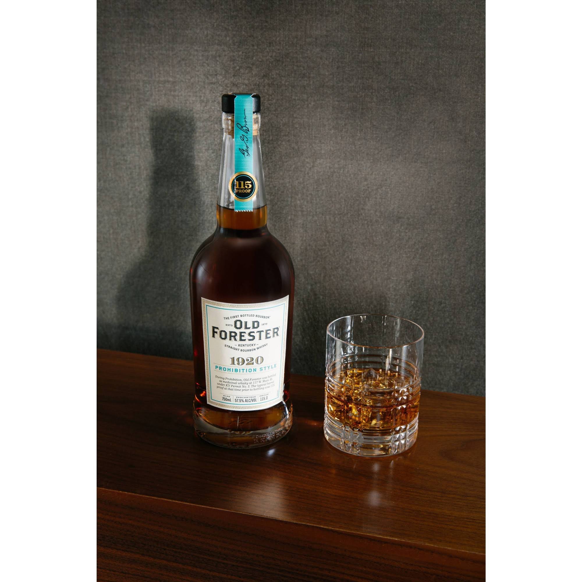 Old Forester Bourbon Whisky, Kentucky Straight, Prohibition Style - 750 RV_3TAOGYHN