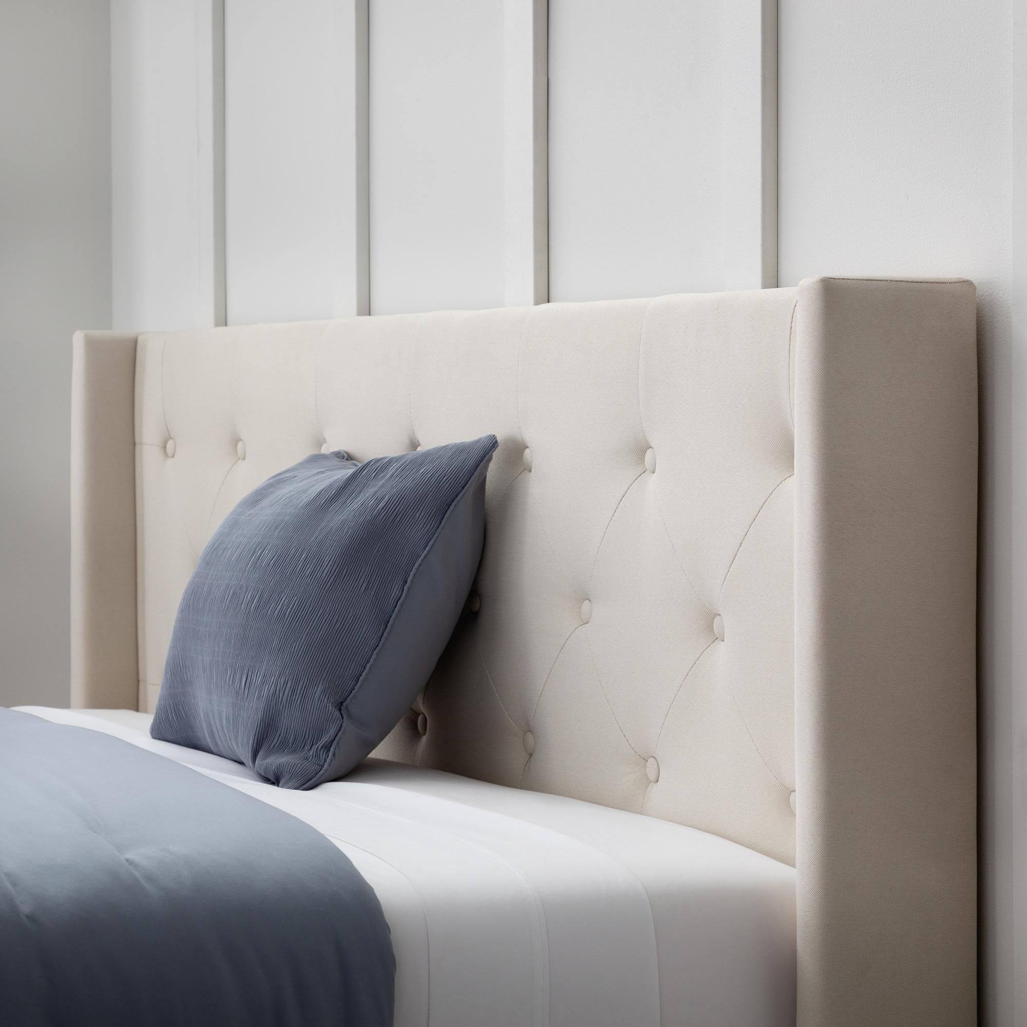 Brookside - Isabelle Navy Upholstered Twin Wingback 59_4IOAHYBF