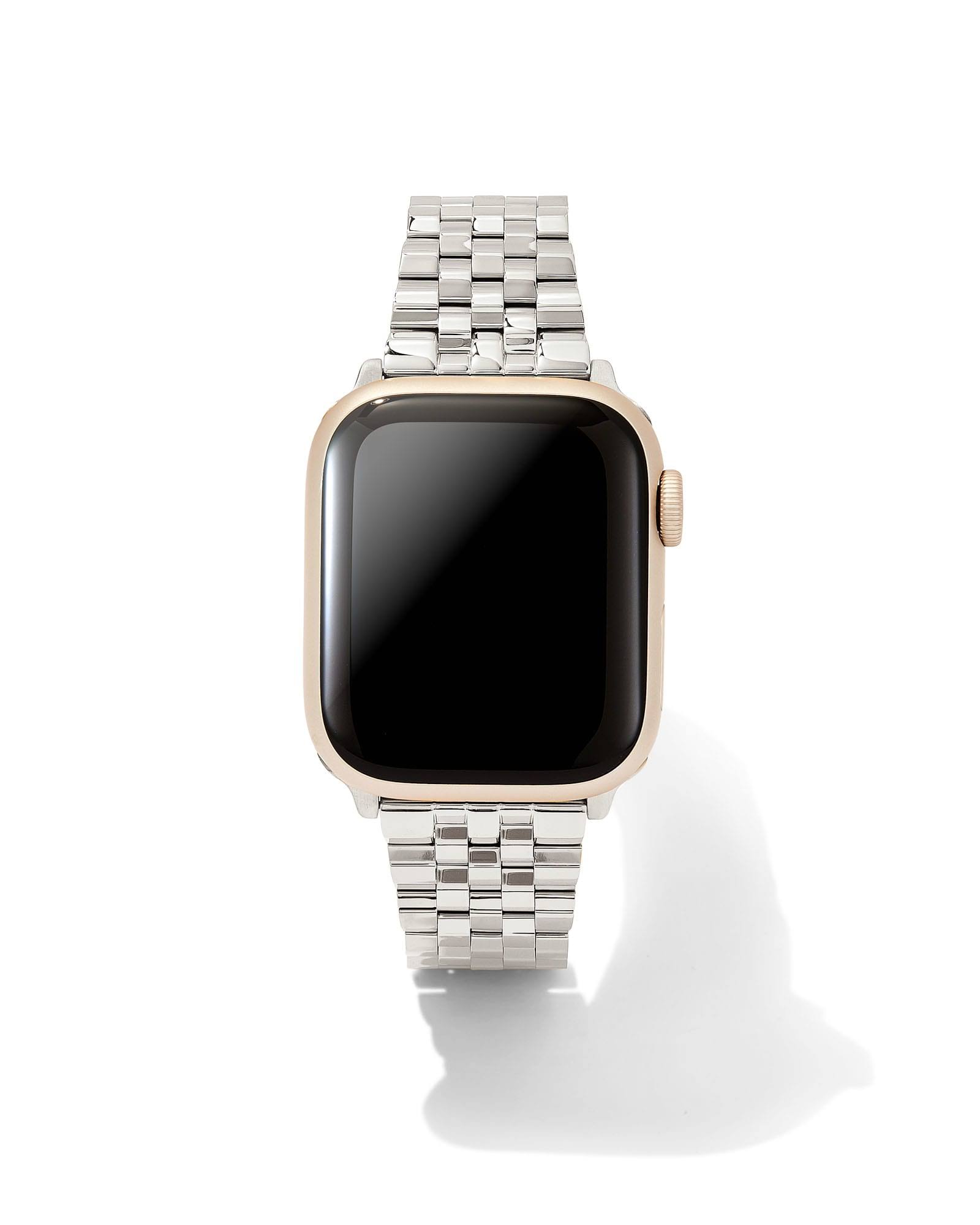 Kendra Scott Alex 5 Link Watch Band In Silver Steel | NU_SVS2VEUN