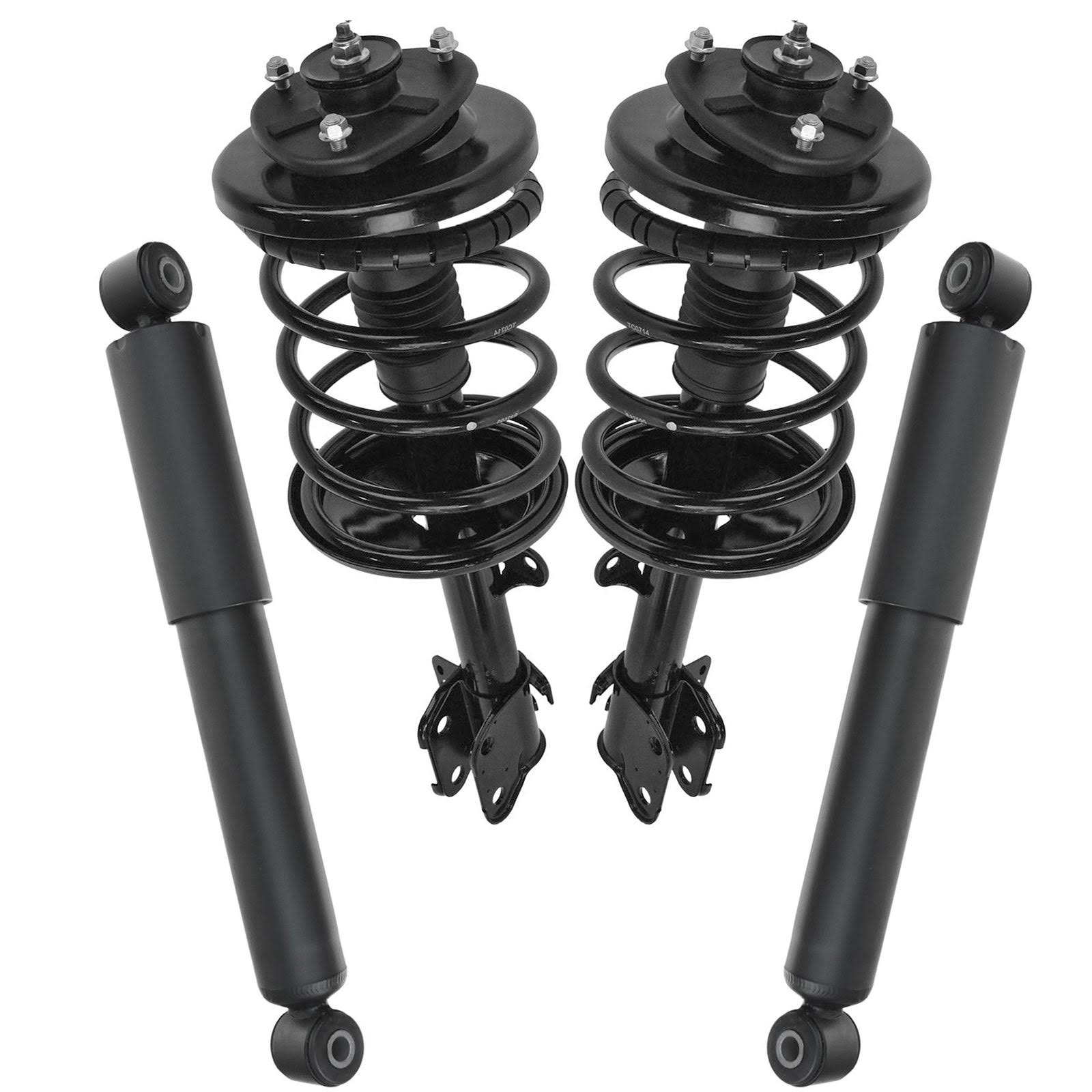 Trq Front Rear Shock Loaded Strut Spring Assembly Kit Set Of 4 For Mdx Pilot Suv RI_IRINFG5L
