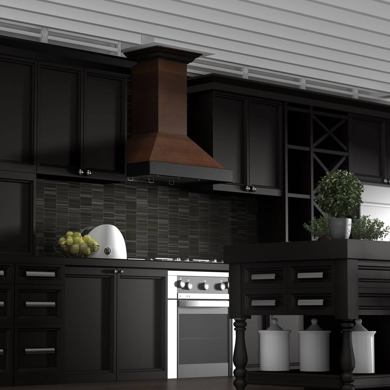 Zline 30 Unfinished Wooden Wall Mount Range Hood (Kbuf-30) NP_GXVOVCMS