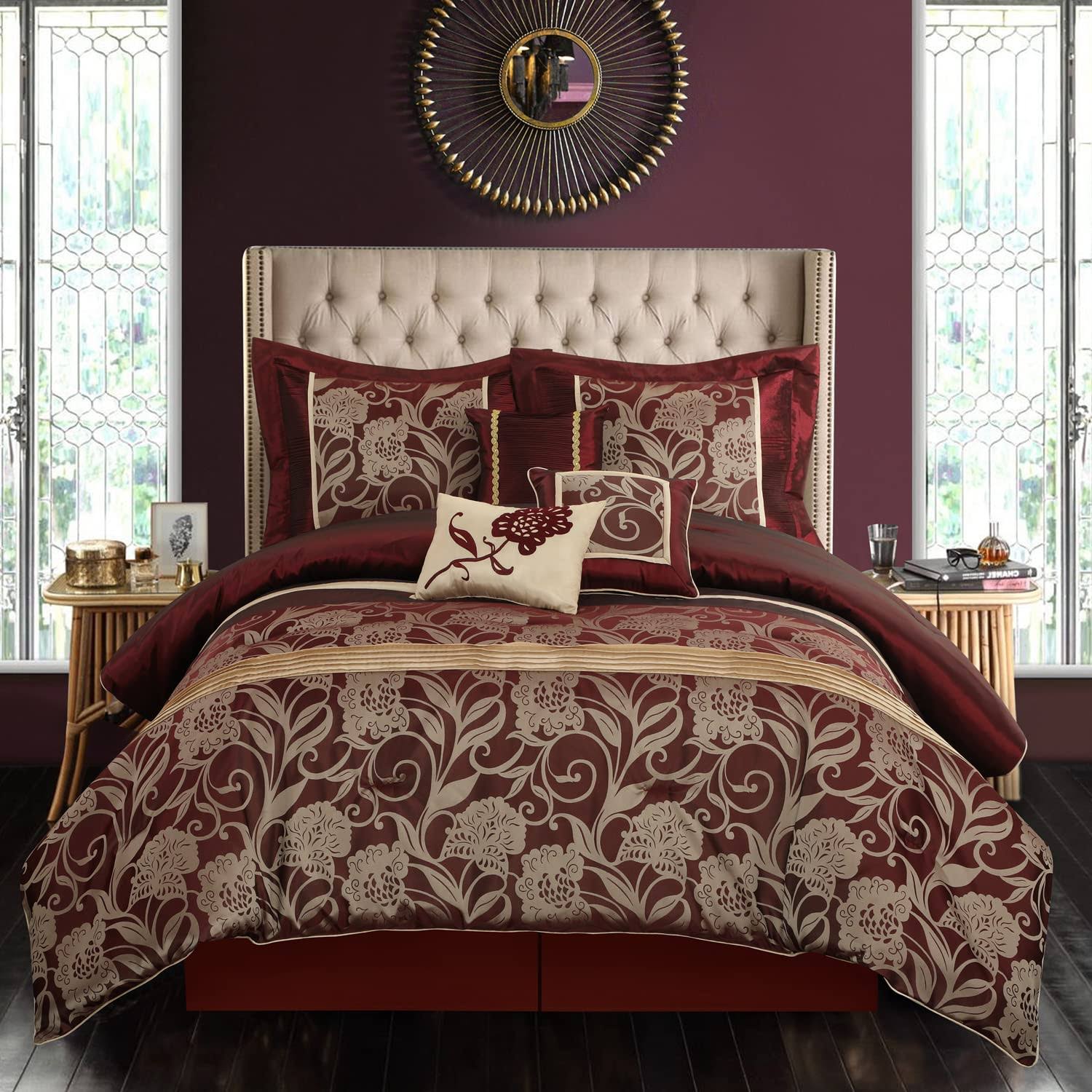 Nanshing Mollybee 7-Piece Comforter Set, Size: California King, IS_T10PWWVV