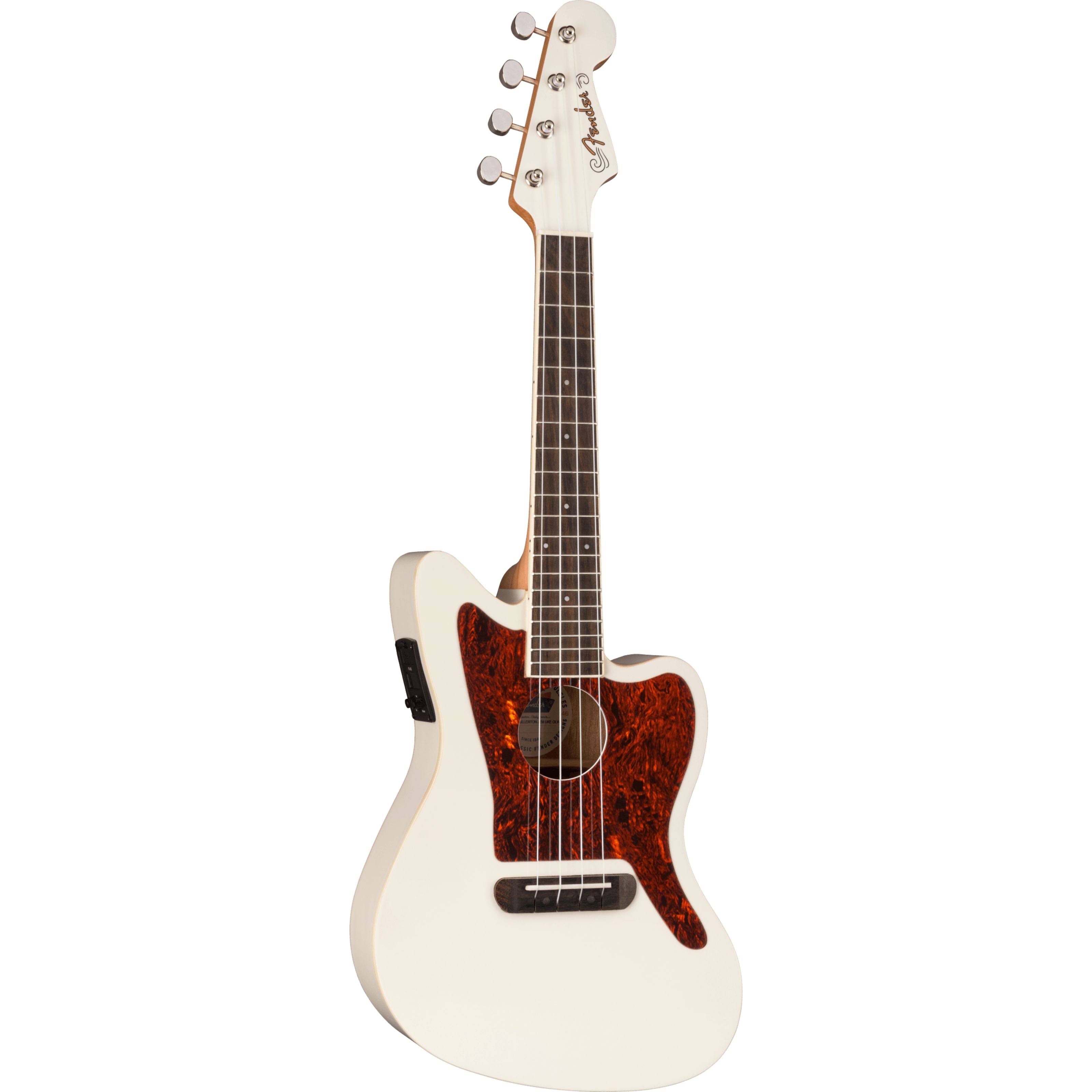 Fender Fullerton Jazzmaster Ukulele (Olympic White) 9H_GJT5WLDI
