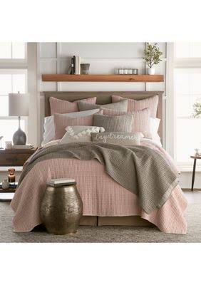Levtex Home Mills Waffle Quilt Set - Cotton Full/Queen / H4_SC0BPNHJ
