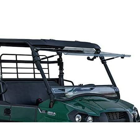 Kawasaki Mule Pro-Mx Scratch-Resistant Flip Windshield | QA_ELMHOKNW