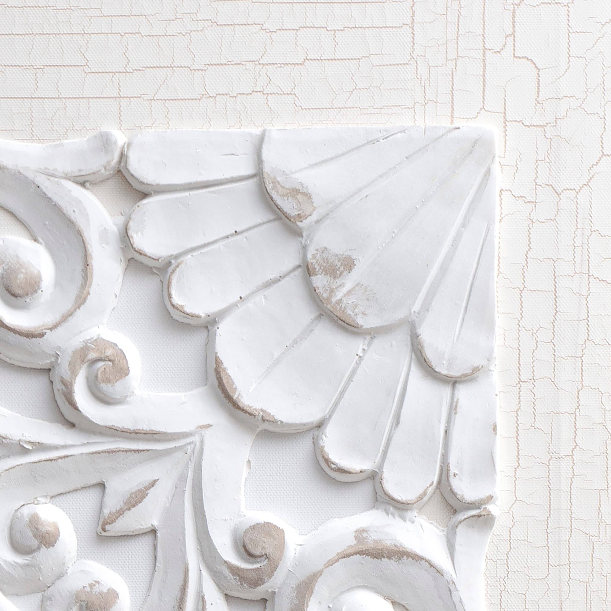 Madison Park White Mandala 3d Embellished W8_RLBBL6MK