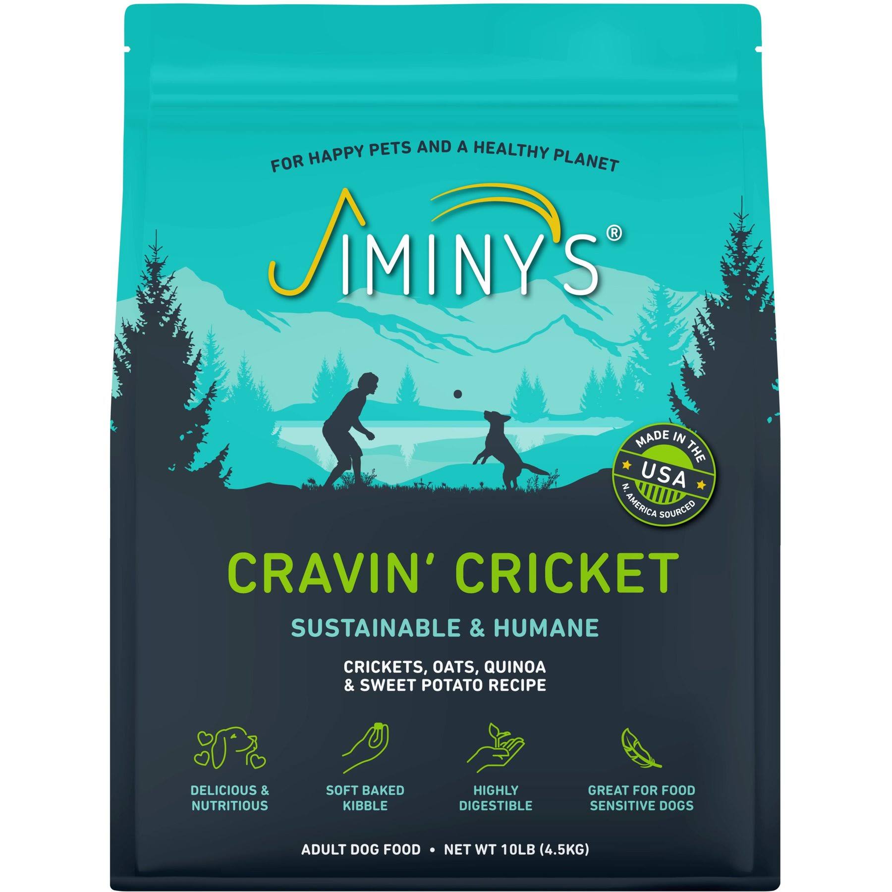 Jiminy's Cricket Crave Dry Dog Food, 10 Lbs. LE_CTFUDLRM