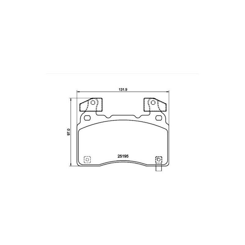 Brembo P10064n Disc Brake Pad Set - DN_8CCIAIW1