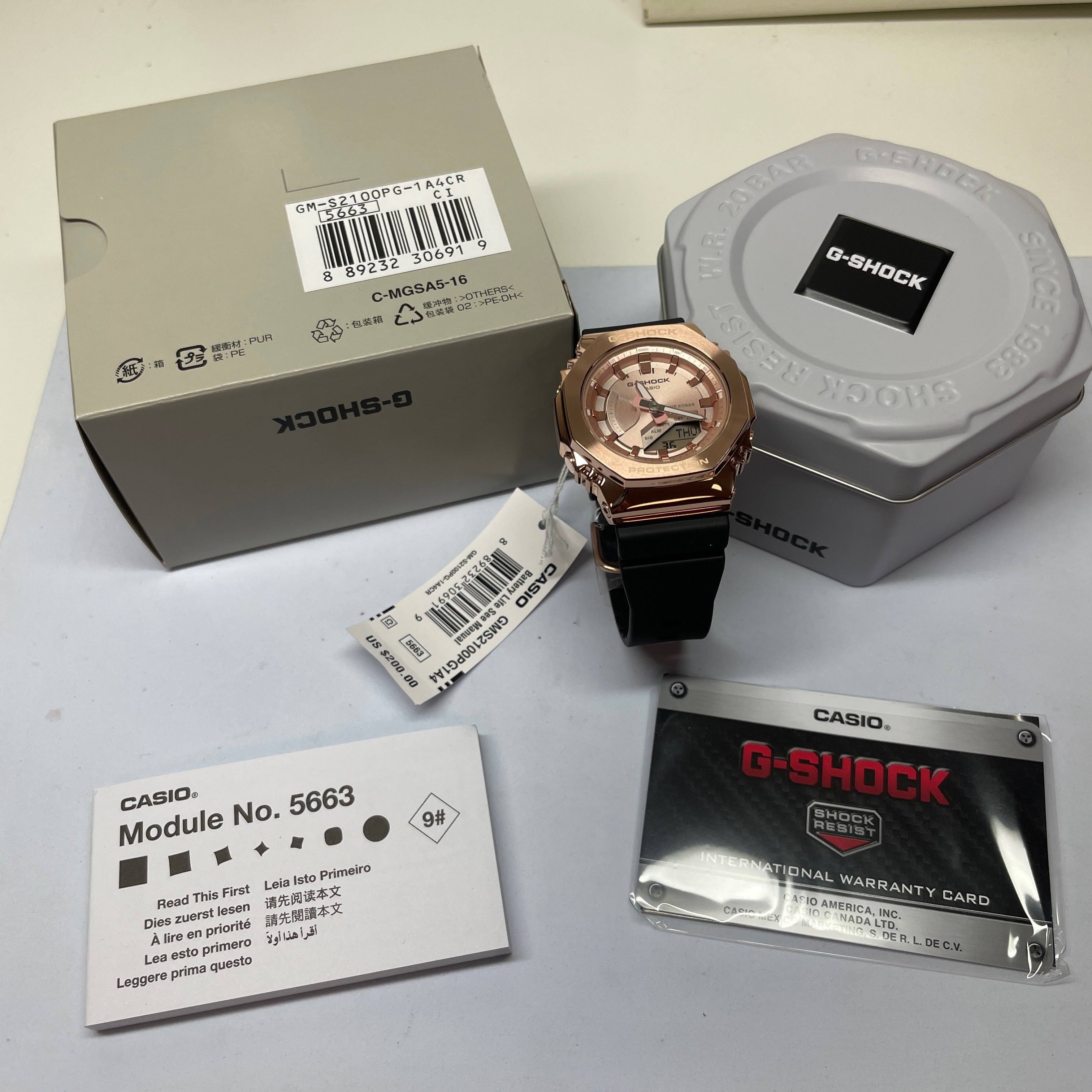 G-Shock Gms2100pg-1a4 8F_TYZSZZGP