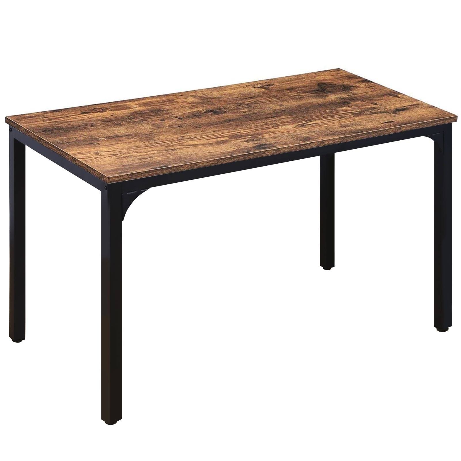 Veikous Industrial Dining Table Desk With Adjustable Footpad - 47.2'' Z7_OA3SERPS