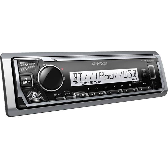 Kenwood Kmr-M332bt Marine Digital Media Receiver And Kfc-1653mrb 6.5 MX_QF4O2UGT