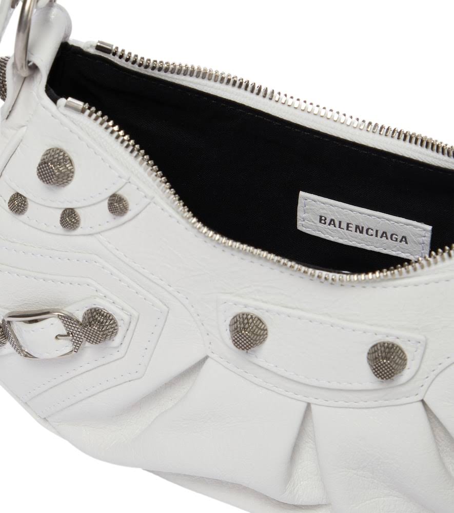 Balenciaga Women's Le Cagole Xs Shoulder Bag - White - Shoulder DB_TYME0ESM