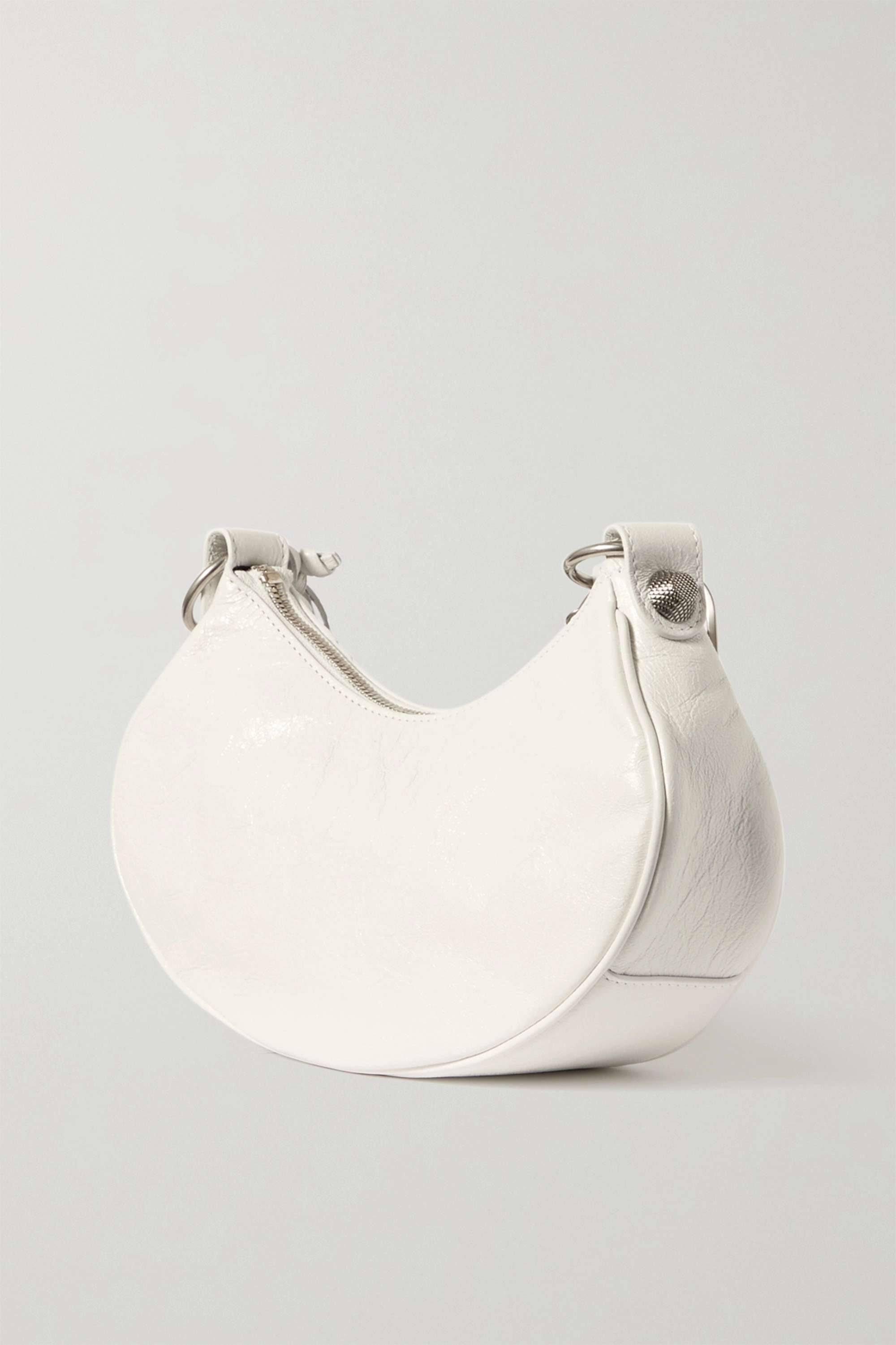 Balenciaga Women's Le Cagole Xs Shoulder Bag - White - Shoulder DB_TYME0ESM