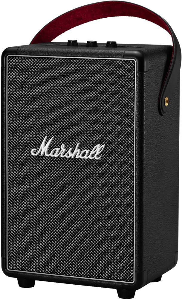 Marshall Tufton Portable Bluetooth Speaker Black Shelf/Desk, Water Resistant, Control Buttons Multi Speaker Pairing, Aux Input MY_DSAGEJUD