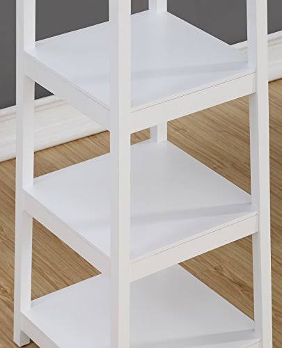 Roundhill Furniture Vassen 3-Tier Storage Shelve Coat Rack - TE_VKAAWSO9