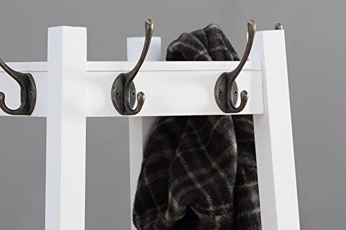 Roundhill Furniture Vassen 3-Tier Storage Shelve Coat Rack - TE_VKAAWSO9