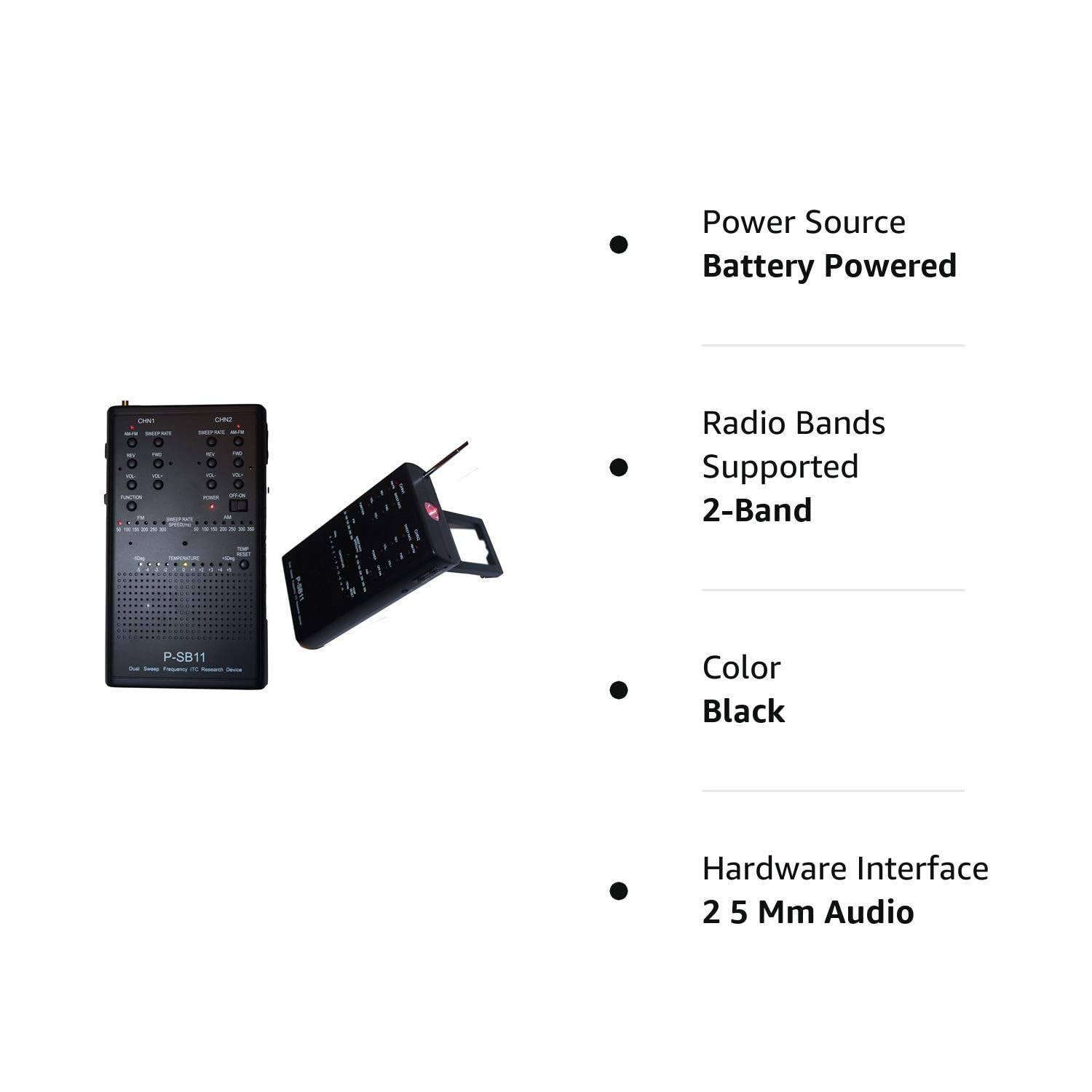 Nuate Spirit Box Sb11 Ghost Hunting Equipment Radio Sweep Ghost SL_LN9MAUOW