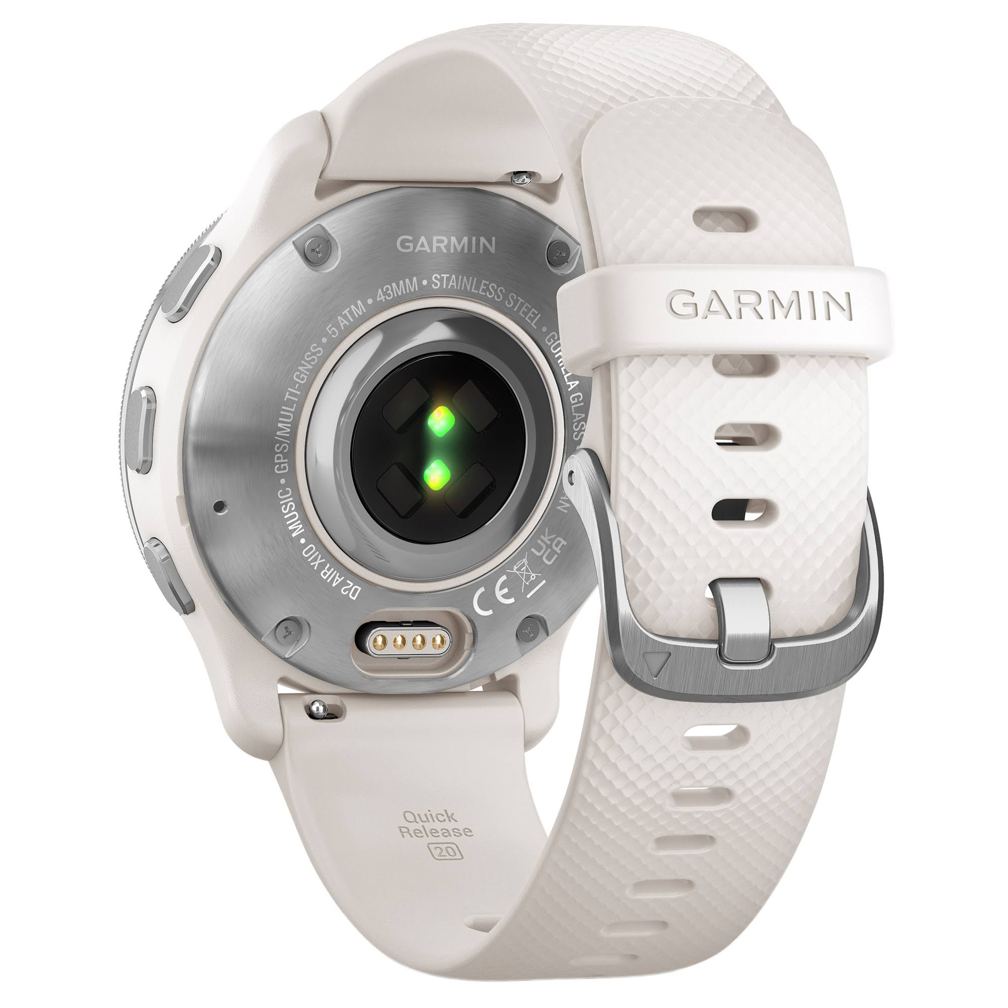 Garmin D2 Air X10 Aviator Smartwatch Silicone White Touchscreen 010-02496-Z9_PW3R8ODK