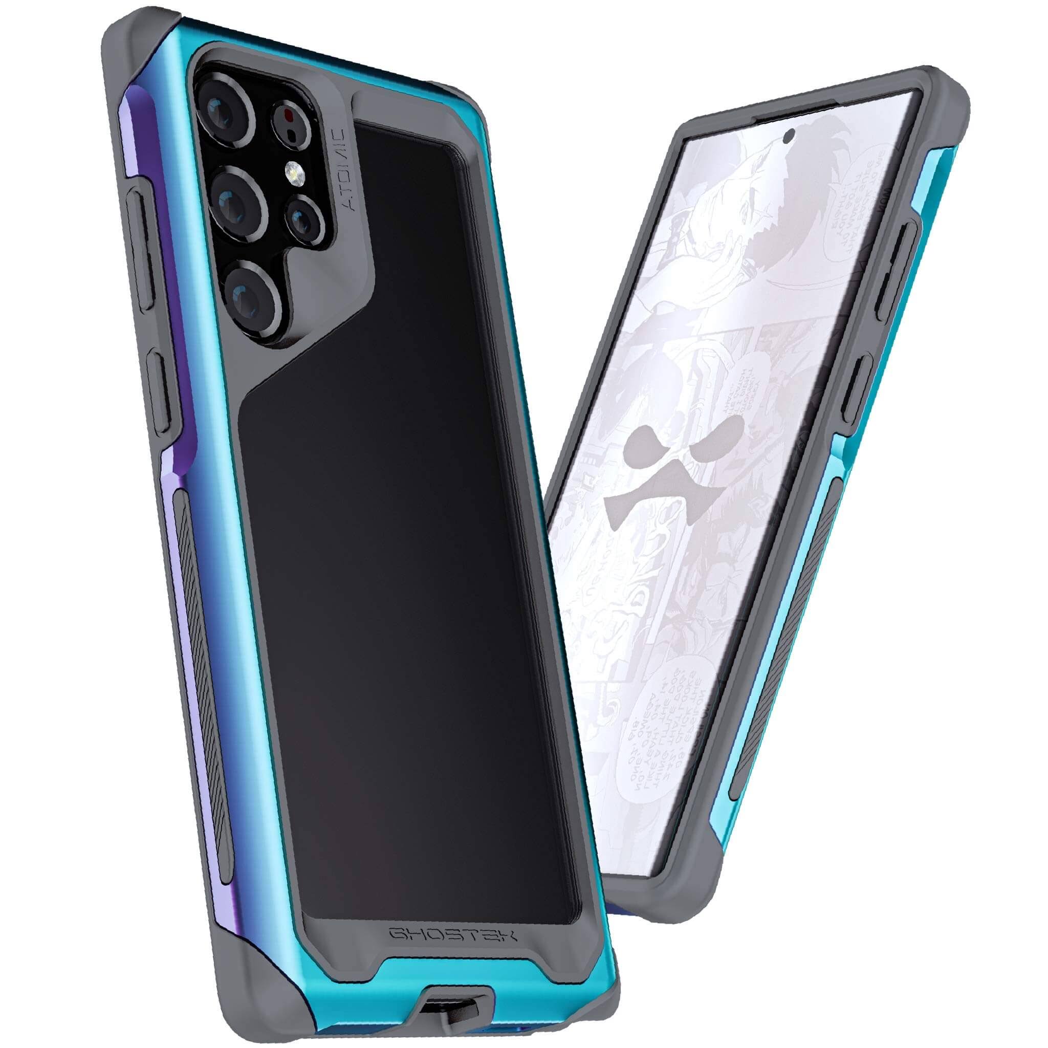 Ghostek Galaxy S22 Series Protective Clear Aluminum Cases — Atomic Slim Galaxy S22 Ultra / VF_AZWEXONC